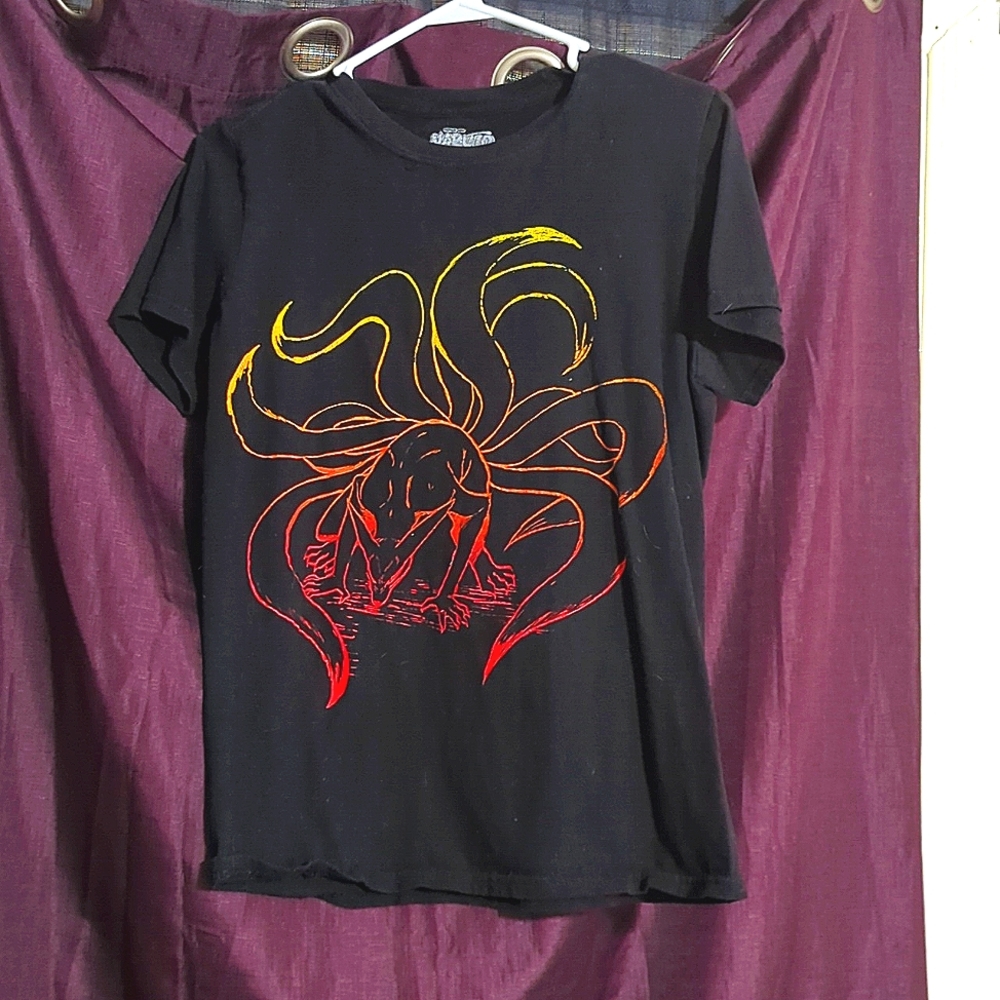 Nine Tails Naruto short sleeves T shirt